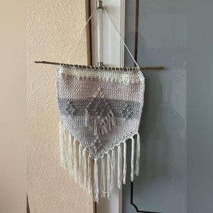 Boho Crochet Wall Hanging